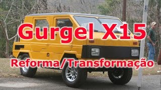 Gurgel X15 motor AP  Transformação [upl. by Enirehtacyram107]