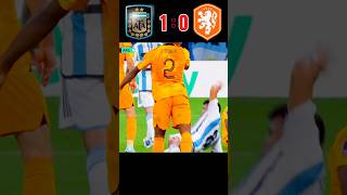 Netherland vs Argentina fighting match football messi cr7 highlights shorts [upl. by Jacquenette]