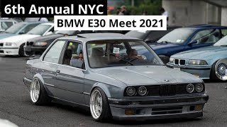 6th Annual NYC BMW E30 Meet 2021 [upl. by Isied]