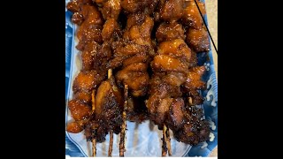 Teriyaki Chicken chicken on a stick [upl. by Sakul]