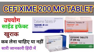 Cefixime 200 mg tablet uses side effects doses precautions hindi me cefixime 200 mg [upl. by Orit947]