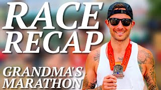 Race Recap  Grandmas Marathon 2023 [upl. by Adnola]