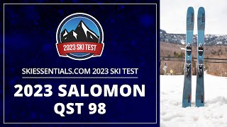 2023 Salomon QST 98  SkiEssentialscom Ski Test [upl. by Zimmer584]