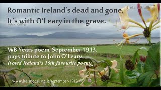 September 1913 WB Yeats recited by Gerry Molumby [upl. by Levon]