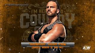 AEW quotHangmanquot Adam Page 3rd Theme  Ghost Riders In The Sky HQ  Arena Effects [upl. by Selma236]