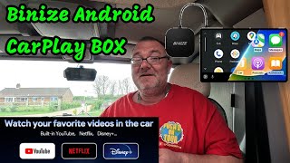 Binize Android CarPlay BOX with Netflix  YouTube  Sports OEM CarPlay Review [upl. by Adierf584]