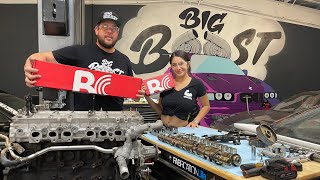 HOW TO INSTALL 2JZ RUNBC DUAL VALVE SPRINGS AND 272 CAMSHAFTS PART 1 [upl. by Gereld993]