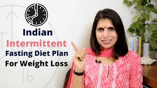 Indian Intermittent Fasting Diet Plan For Weight Loss  1400 Calories Breakfast to Dinner amp Drinks [upl. by Elise]