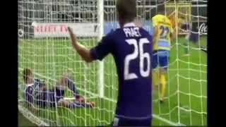 Milan Jovanovic miss  Anderlecht vs WaaslandBeveren [upl. by Aydan186]