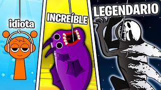 Atrapé 100 EVOLUCIONES DE SPRUNKIS Incredibox 🎣 ONE FISH [upl. by Leemaj]