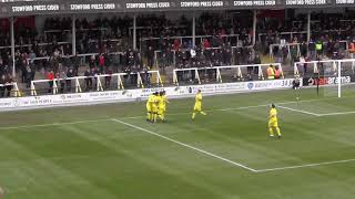 GOALS Hereford 1 3 Brackley  FA Trophy [upl. by Akimaj]