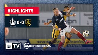 Falkirk 00 Livingston  Highlights  Points shared as Falkirk go top [upl. by Grote]