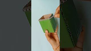 DIY craft ideas 💡creative ideasoutofwasteboxcraft diycraftscreative shorts ytshorts [upl. by Alehtse214]