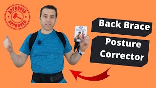 Back Brace and Posture Corrector Review [upl. by Elamef893]