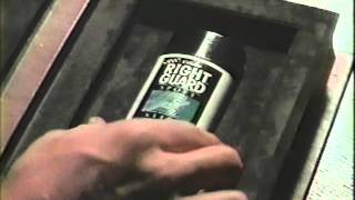 Brian Bosworth on a Funny TV Commercial for Right Guard Deodorant [upl. by Misa]