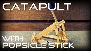 Catapult with Popsicle Stick [upl. by Adyol123]