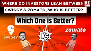 ET Now  Zomato Vs Swiggy What Do Experts Prefer  Was Swiggys IPO Listing A Success  Top News [upl. by Druci]