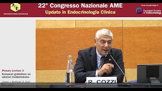 Plenary Lecture 3  European guidelines on adrenal incidentaloma at the AME Congress Nov 2023 [upl. by Enar]