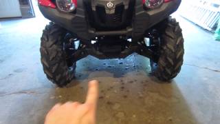 2014 Yamaha Grizzly 700 FI EPS Unboxing  2R Racing Tip Review [upl. by Anauqed376]