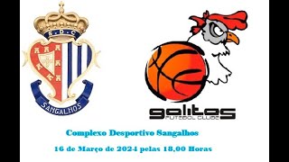 Sangalhos DC Vs Galitos Barreiro 1800Horas [upl. by Kempe687]