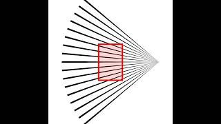 Animated Ehrenstein illusion Square appears to rotate illusion opticalillusion perspective [upl. by Smaj]