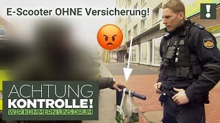 quotStraftat eyquot 😡 EScooter Fahrer sieht FEHLER nicht ein  Kabel Eins  Achtung Kontrolle [upl. by Inahpets]