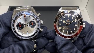 Tudor Black Bay 58 GMT vs Tag Heuer Carrera Chronograph [upl. by Nabois]