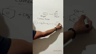 Benzene to Phenol shorts benzeneorganic chemistry [upl. by Samuele]