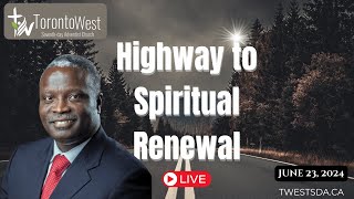 Toronto West SDA Live Stream  June 22 2024 [upl. by Etnasa]