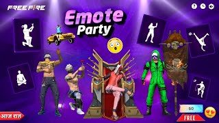 Emote Party Event Confirm Date 🥳🤯  Ff new event  Ff New Event today  Free Fire upcoming event [upl. by Ryan]