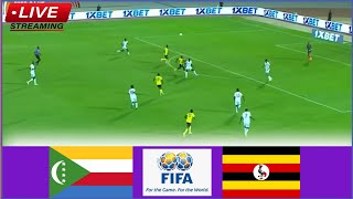 🔴Live Comoros vs Uganda  Match Streaming FIFA Series International Friendly Match2024 [upl. by Coraline]