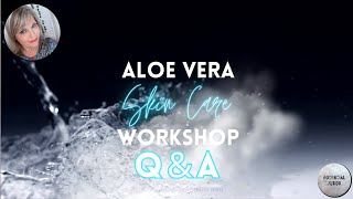 🌱 LIVE ALOE SKIN EVENT Get healthier skin from the inside out  Skin Care Workshop with model [upl. by Artemla813]