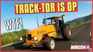 Forza Horizon 4  TRACKTOR IS OP New Best B Class Car [upl. by Pavior337]