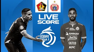 🔴 LIVE SCORE  Persik VS Persija Jakarta  LIGA 1 INDONESIA [upl. by Phillipp]