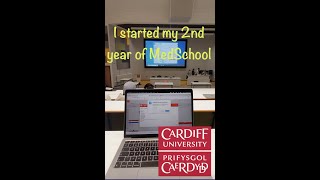 I STARTED MY 2ND YEAR OF MEDICAL SCHOOL  CARDIFF UNIVERSITY [upl. by Kinata]