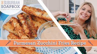 Crispy easy Parmesan Zucchini Fries [upl. by Ciapha]