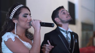 Noiva Cantando Santo Espirito  Débora Reis e Lucas Lamela [upl. by Naryb]