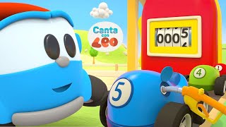 Leo el Camion  Canciones Infantiles  Camiones Grandes 1 Hora en español [upl. by Ursi]