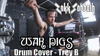 Zakk Sabbath quotWar Pigsquot Drum Cover Trey B [upl. by Palma]