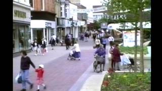 Bedford UK Town Centre 1996 [upl. by Rodenhouse]