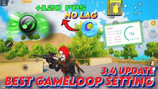 GAMELOOP 100 LAG FIX PUBG MOBILE 34 UPDATE best lag fix video pubgmobilebgmigamelooplagfix [upl. by Azenav]