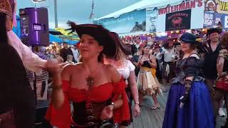 Prettiest Best Pirate Wench contest at Watermans [upl. by Neved715]