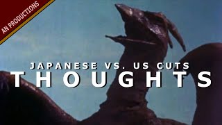 The Original Japanese Version Vs The US Cut  RODAN 1956 [upl. by Nosidam]