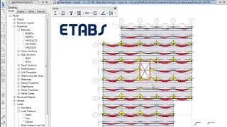 ETABS  24 Reinforced Concrete Slab Design Watch amp Learn [upl. by Matlick542]