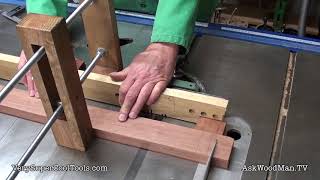 1121 Make A Step Clamp for your Miter Gauge 4 of 5 [upl. by Sulecram]