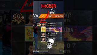 HACKER ☠️ vs VINIT GAMERZ 🗿  Teammates shoked 🤯 shorts freefire [upl. by Earezed139]