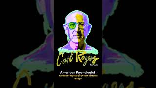 Carl Rogers  American Psychologist  Humanistic Psychology  Clientcentered therapy  ShortStory [upl. by Terrilyn]