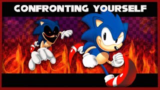 Confronting Yourself Galaxy Mix  FNF SonicEXE UST [upl. by Ecadnac]