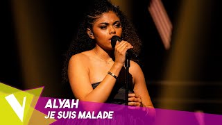 Serge Lama  Je suis malade ● Alyah  Live 6  The Voice Belgique Saison 11 [upl. by Joselyn]