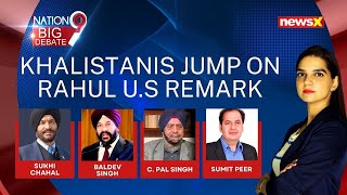 Pannun Backs Rahul Khalistani Jumps In  Attempt To Divide HinduSikhs Dangerous  NewsX [upl. by Aira]